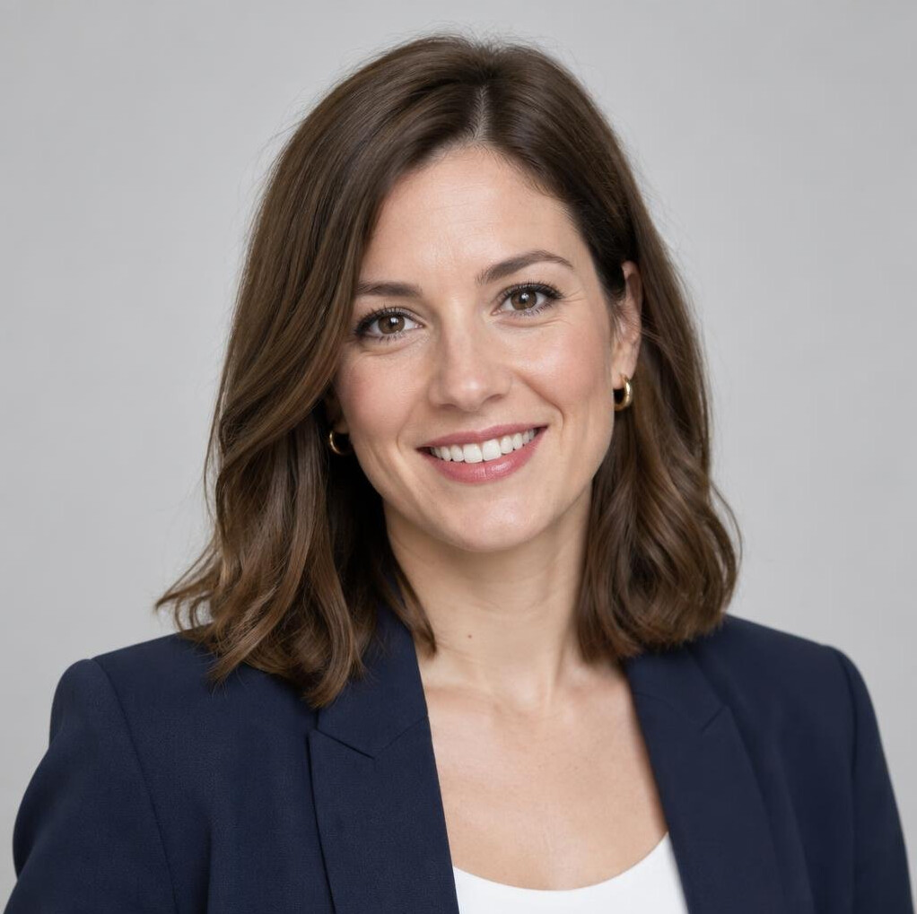 Portrait of a smiling professional woman in an office